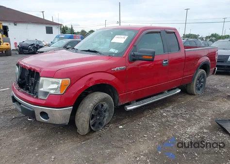 2011 Ford F-150 Xlt from USA, damaged, VIN 1FTFX1EF1BFB69291